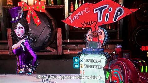 Do You Get Anything For Tipping Moxxi Borderlands 2